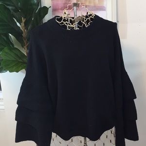 Who What Wear Peplum Sweater